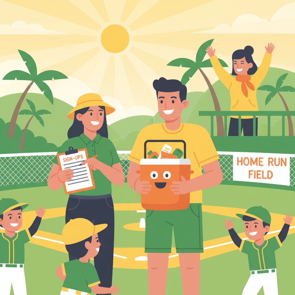 How to Set Up Volunteer Sign-Ups for Your Youth Baseball Team