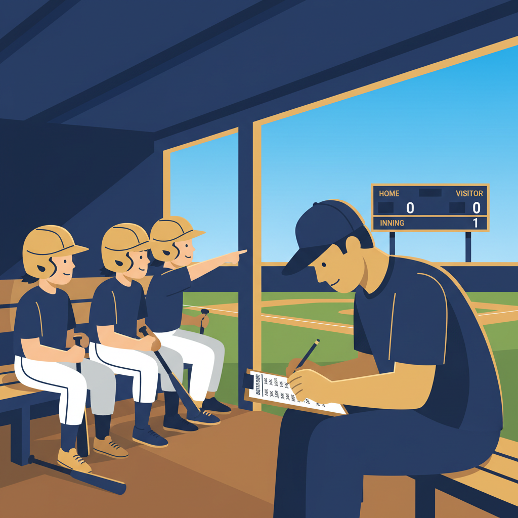 The Best Baseball Batting Order Strategies for Youth House League Teams