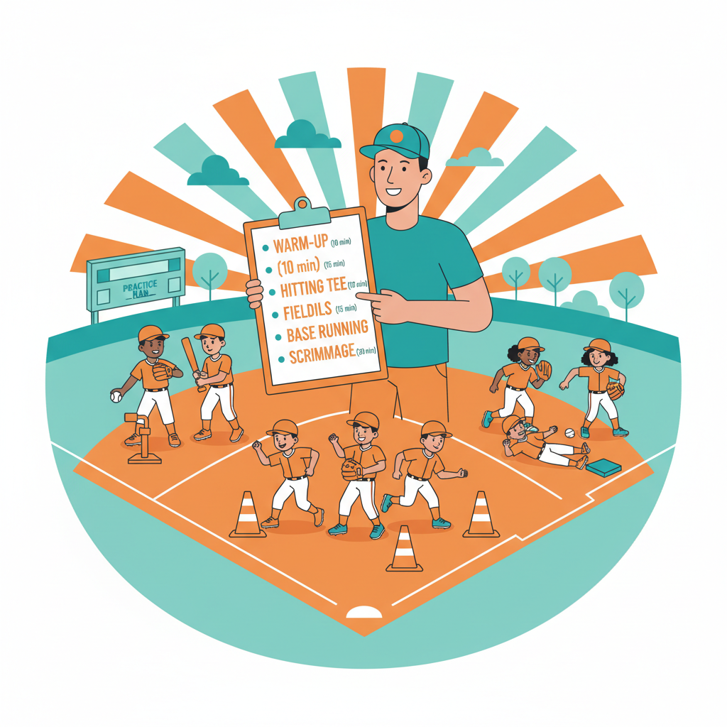 How to Build a Youth Baseball Practice Plan That Players Actually Enjoy