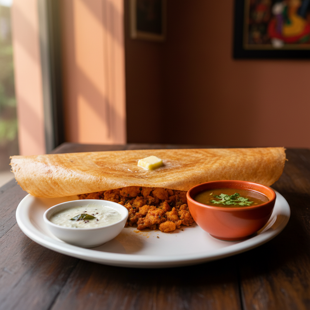 Butter Masala Dosa