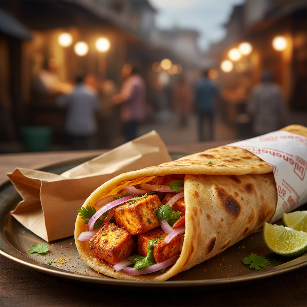 Paneer Kathi Roll