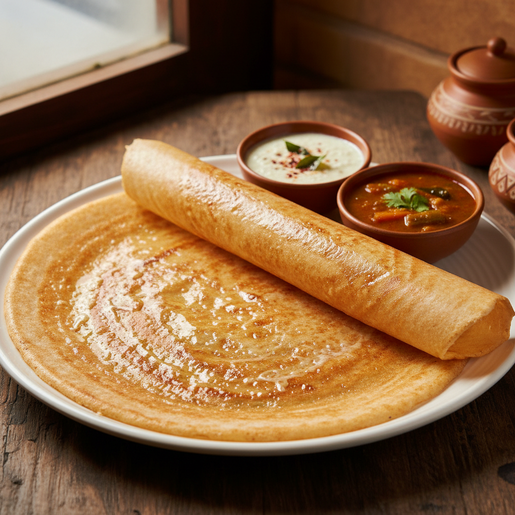 Butter Plain Dosa