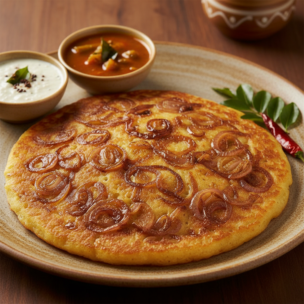 Onion Uttapam