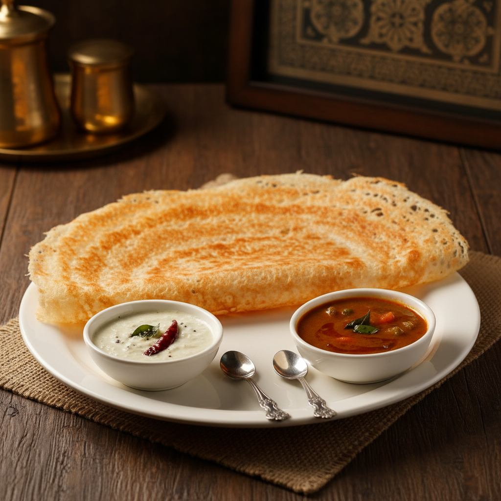 Rava Plain Dosa