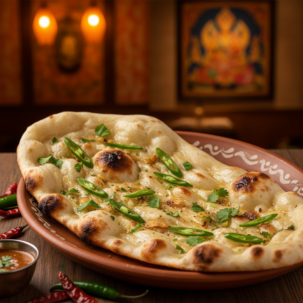 Bullet (Chilli) Naan