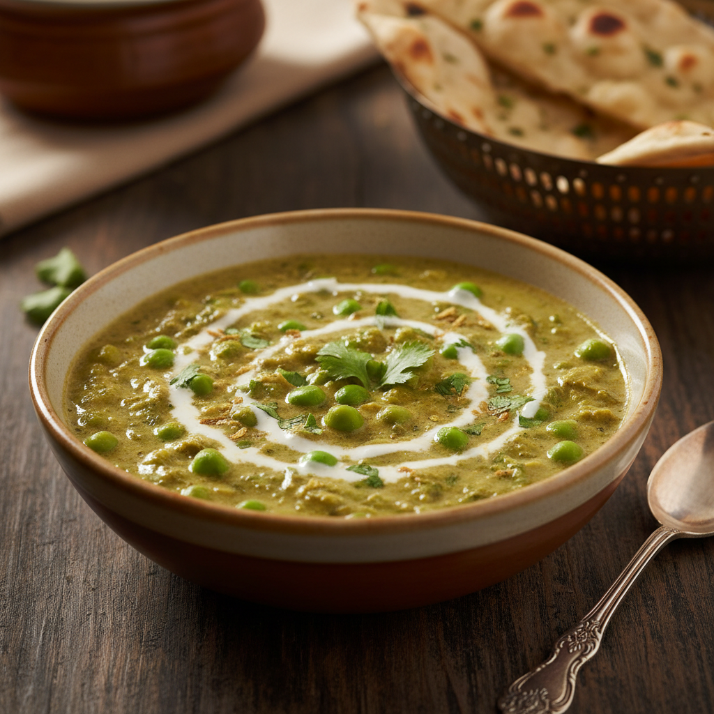 Mutter Methi Malai