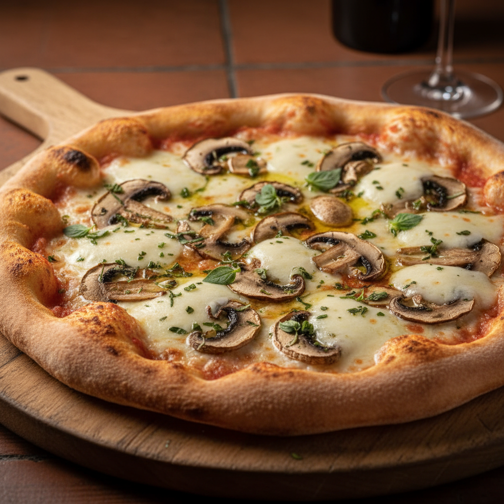Mushroom Pizza