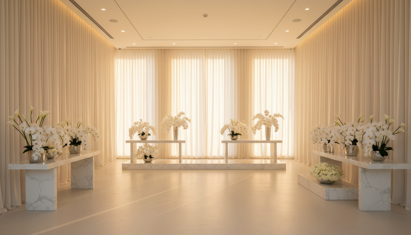 Elegant venue interior