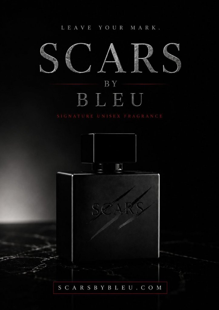 Scars by Bleu bottle and box