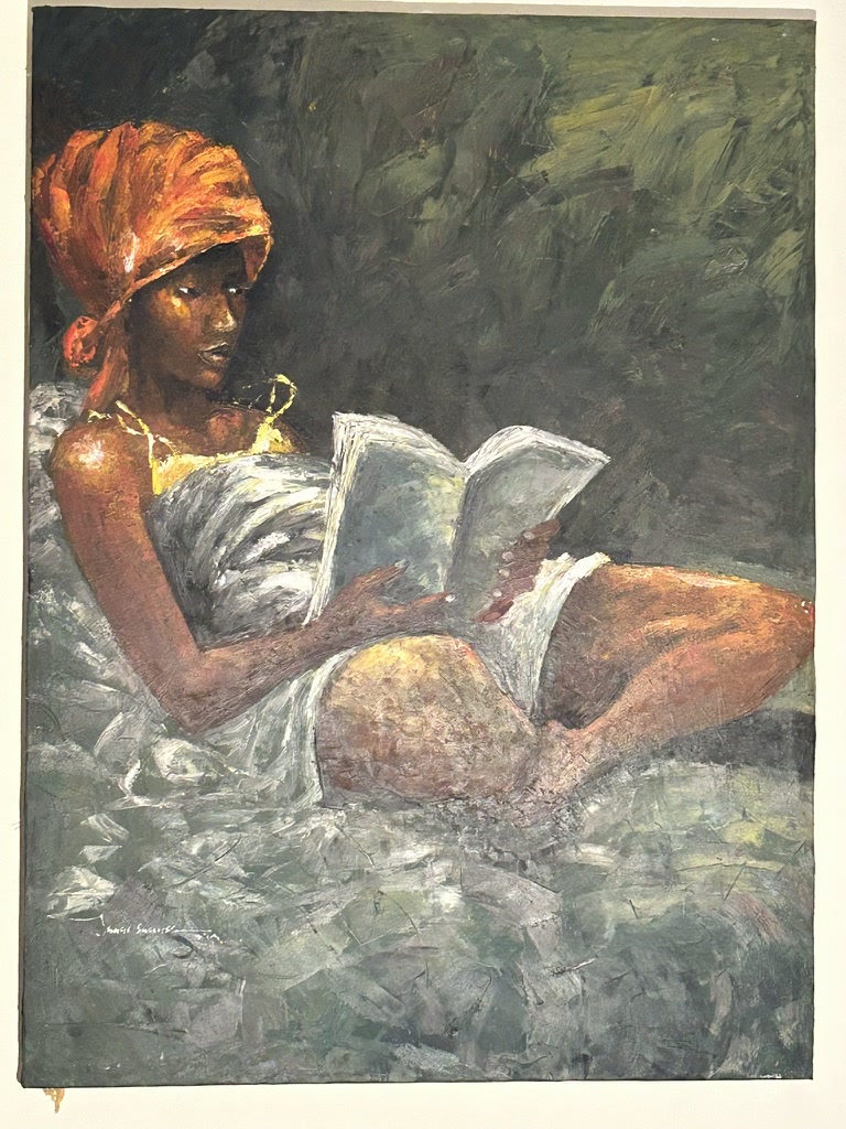 She Who Holds the World in Pages
