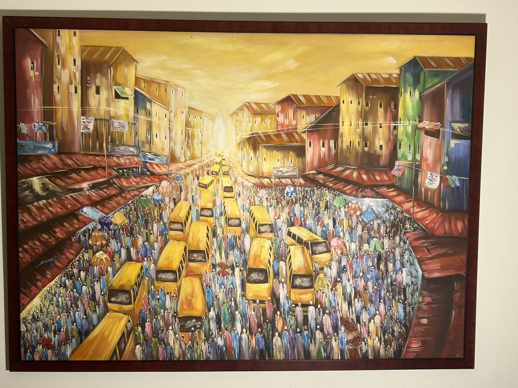 Lagos Danfo Crowd