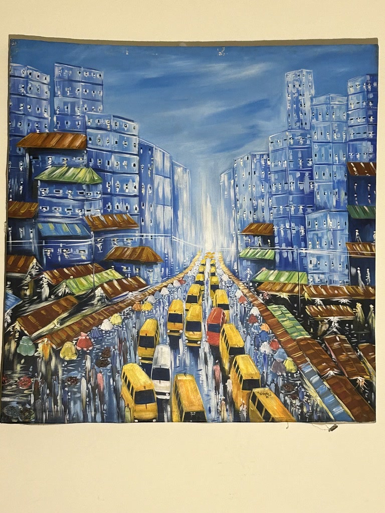 Lagos Market Rush