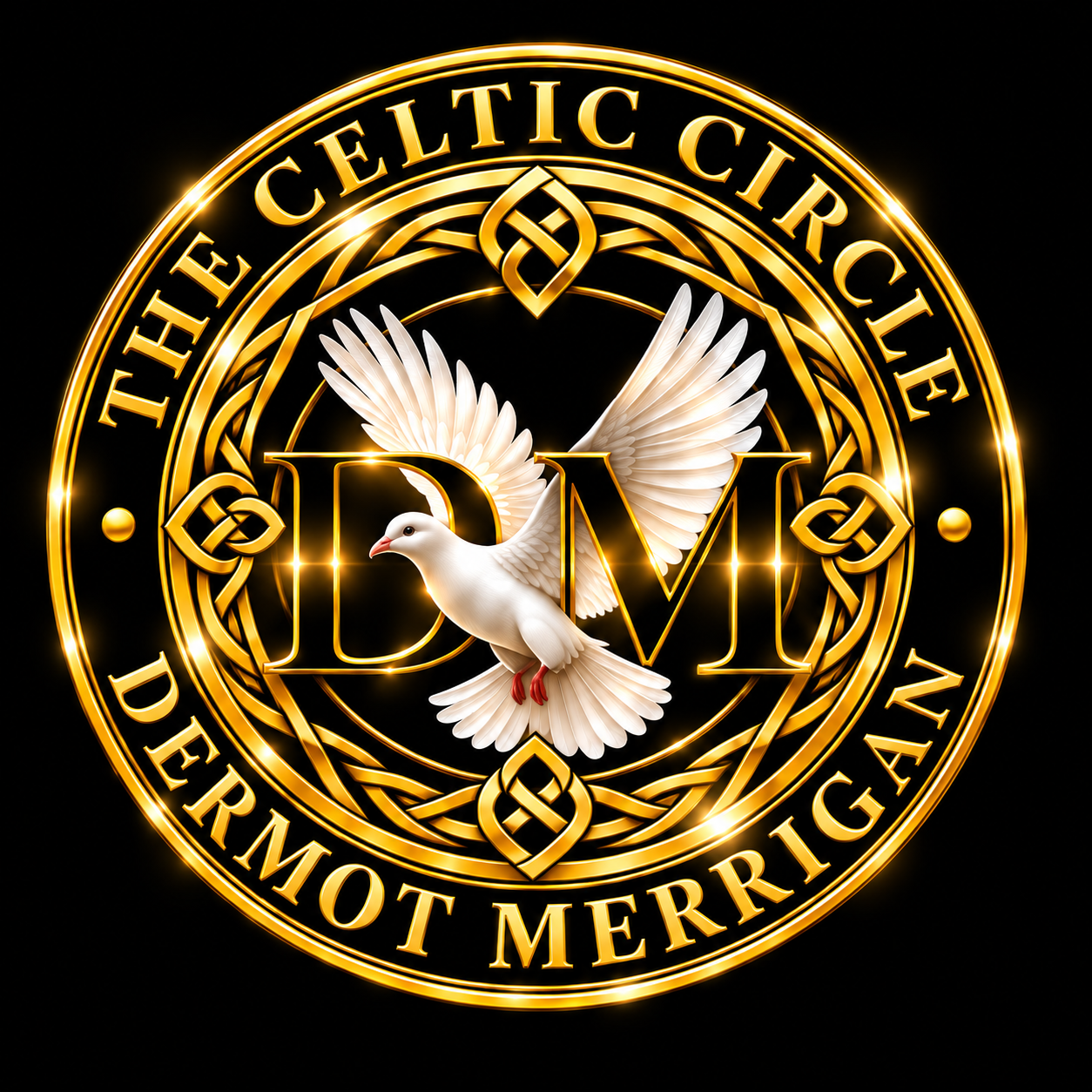 The Celtic Circle — Celtic knot dove emblem