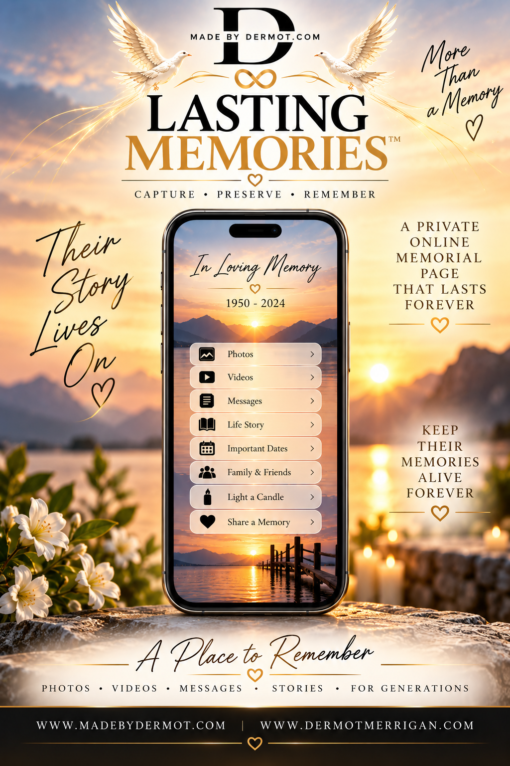 The Digital Memorial Page