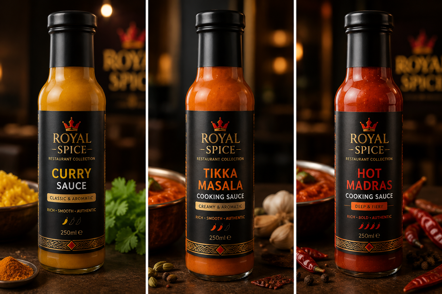 The full Royal Spice Collection