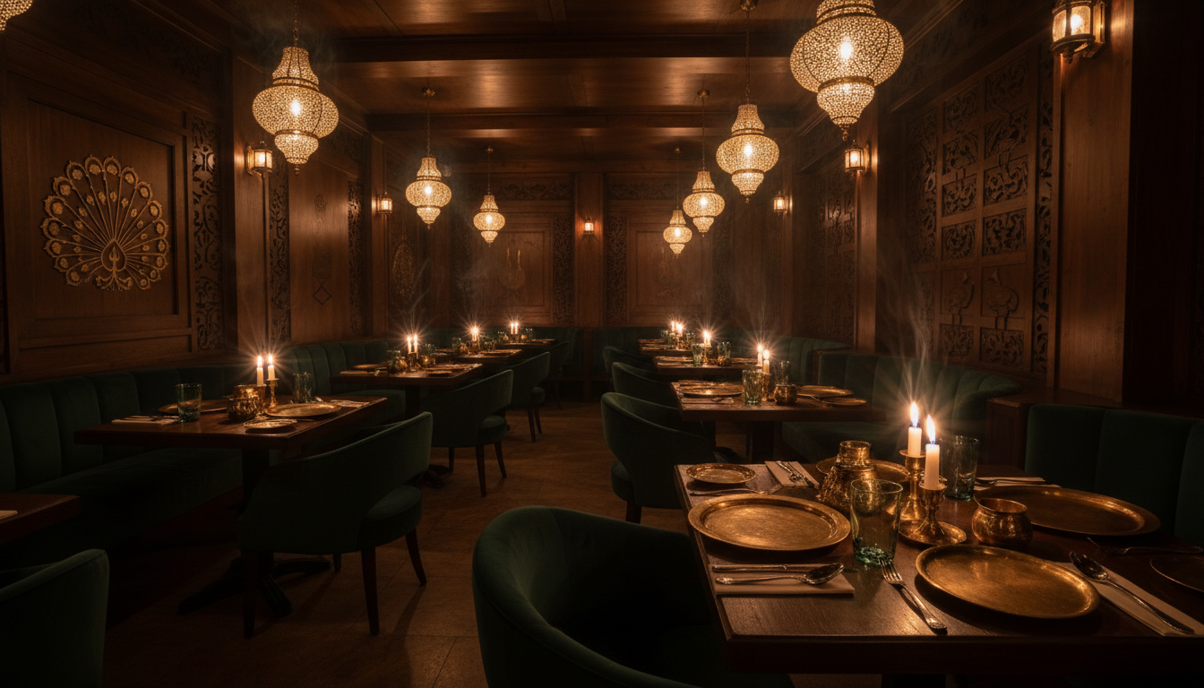 Royal Spice restaurant interior
