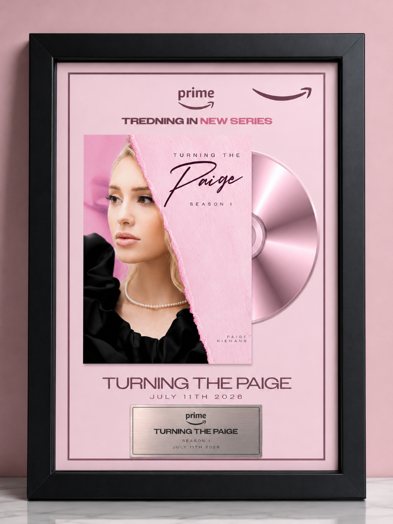 Turning The Paige: Single Plaque