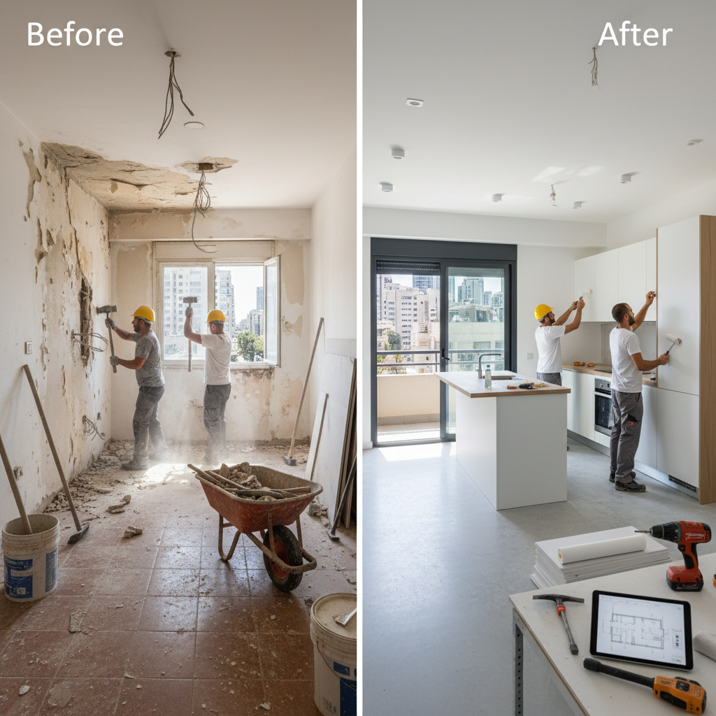 Rénovation immobilière Israël