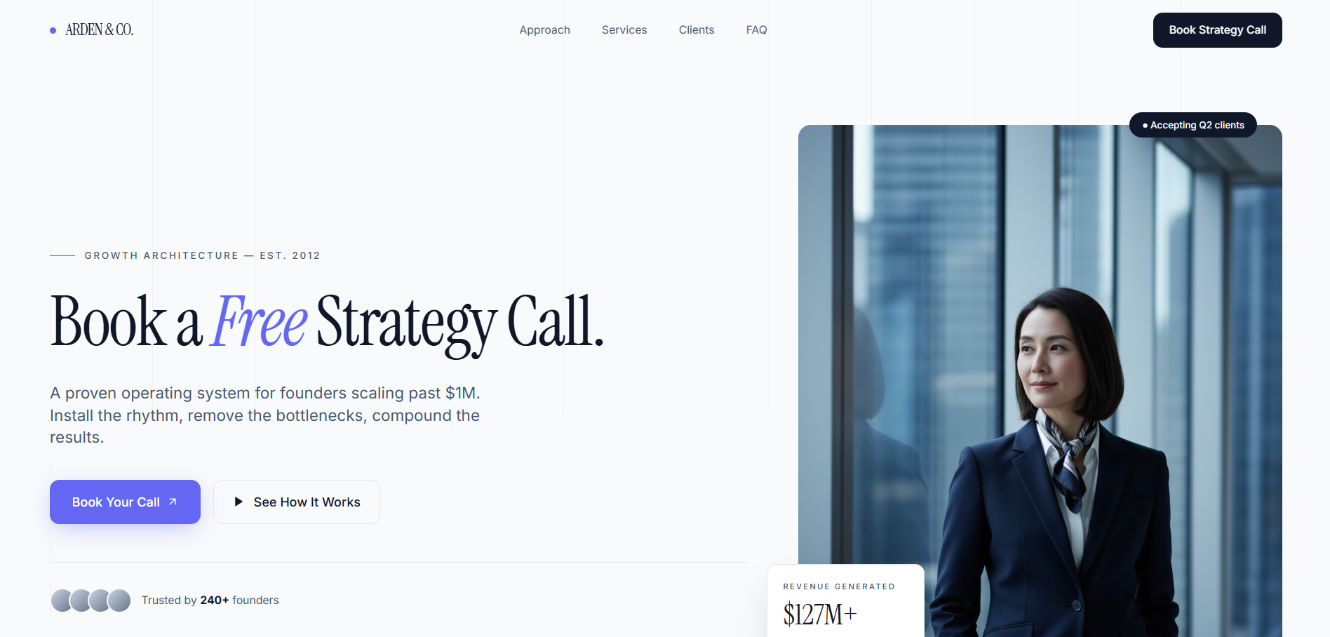Consult Pro template preview