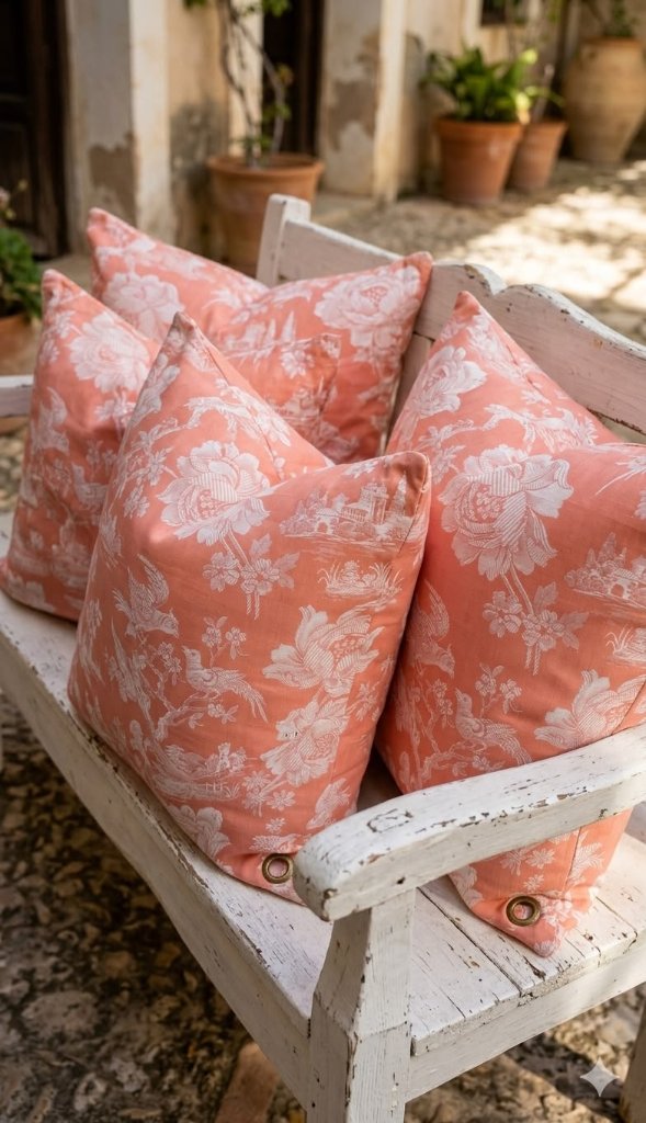 Salmón · Toile de Jouy
