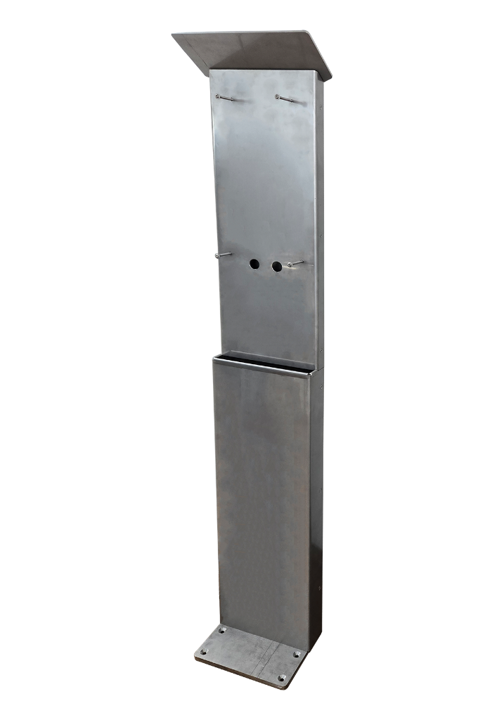 Standsäule Edelstahl (Pro Charger 2)