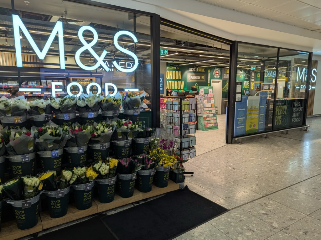 Terminal 3 — Flower Stall outside M&S