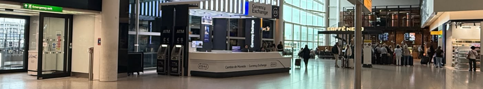 Terminal 2 — Currency Exchange