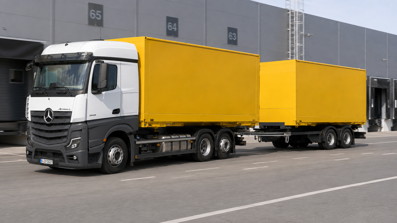 LKW für wiederkehrende Transporte