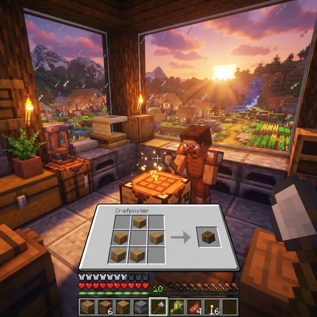 Minecraft Composter Guide: Make & Use One Fast