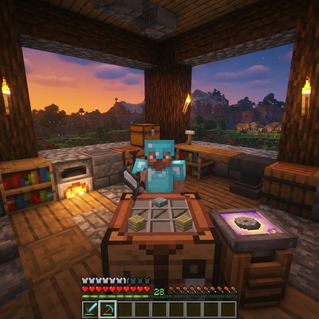 How to Make a Grindstone in Minecraft: Recipe & Uses