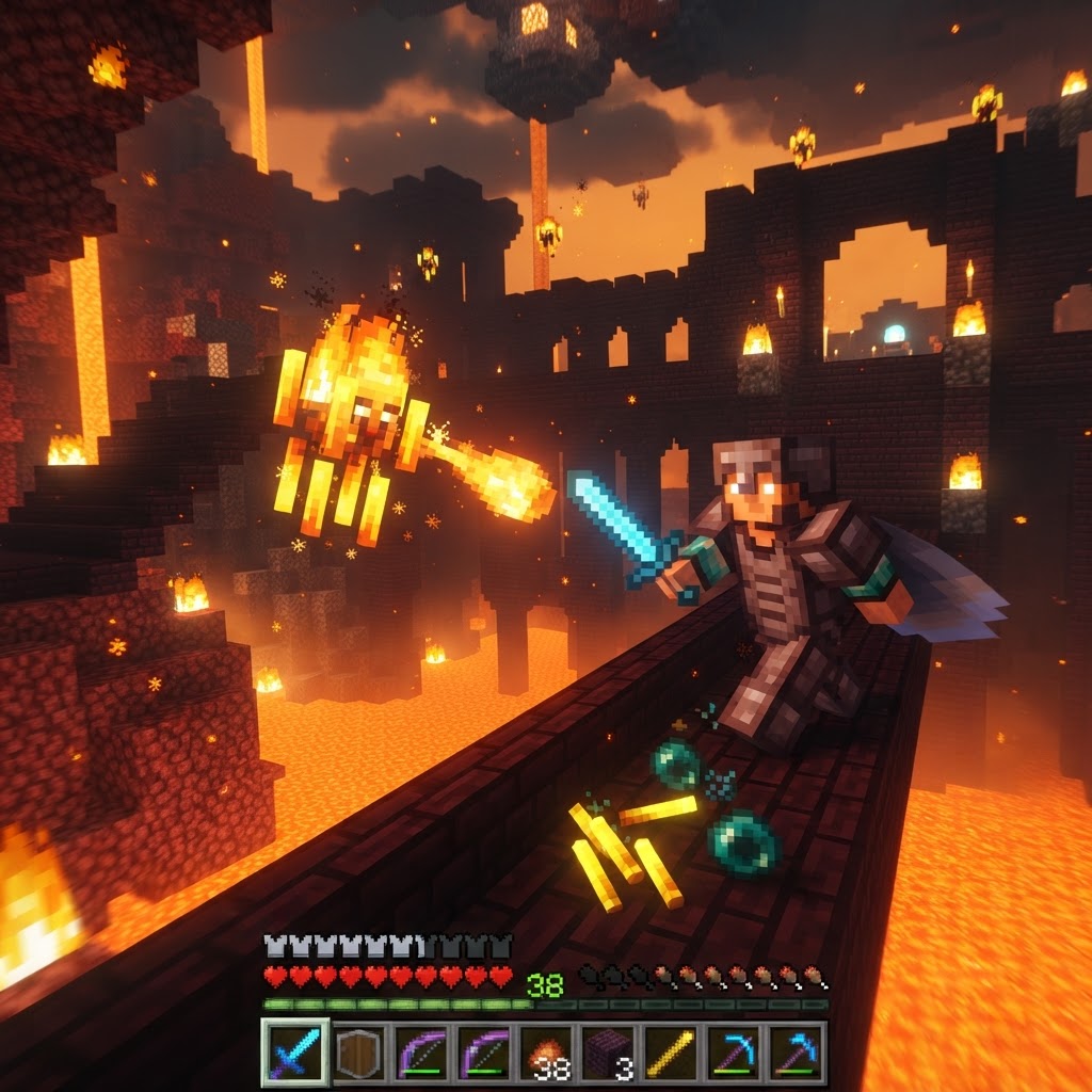 Blaze Rods Guide: How to Get Blaze Rods Fast in Minecraft