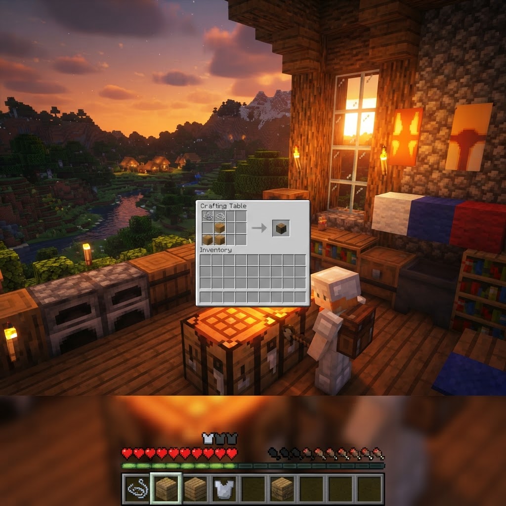 How to Make a Loom in Minecraft: Complete Loom Guide