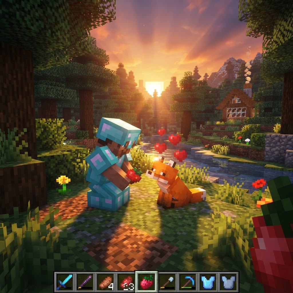 How to Tame a Fox in Minecraft: Complete Breeding Guide