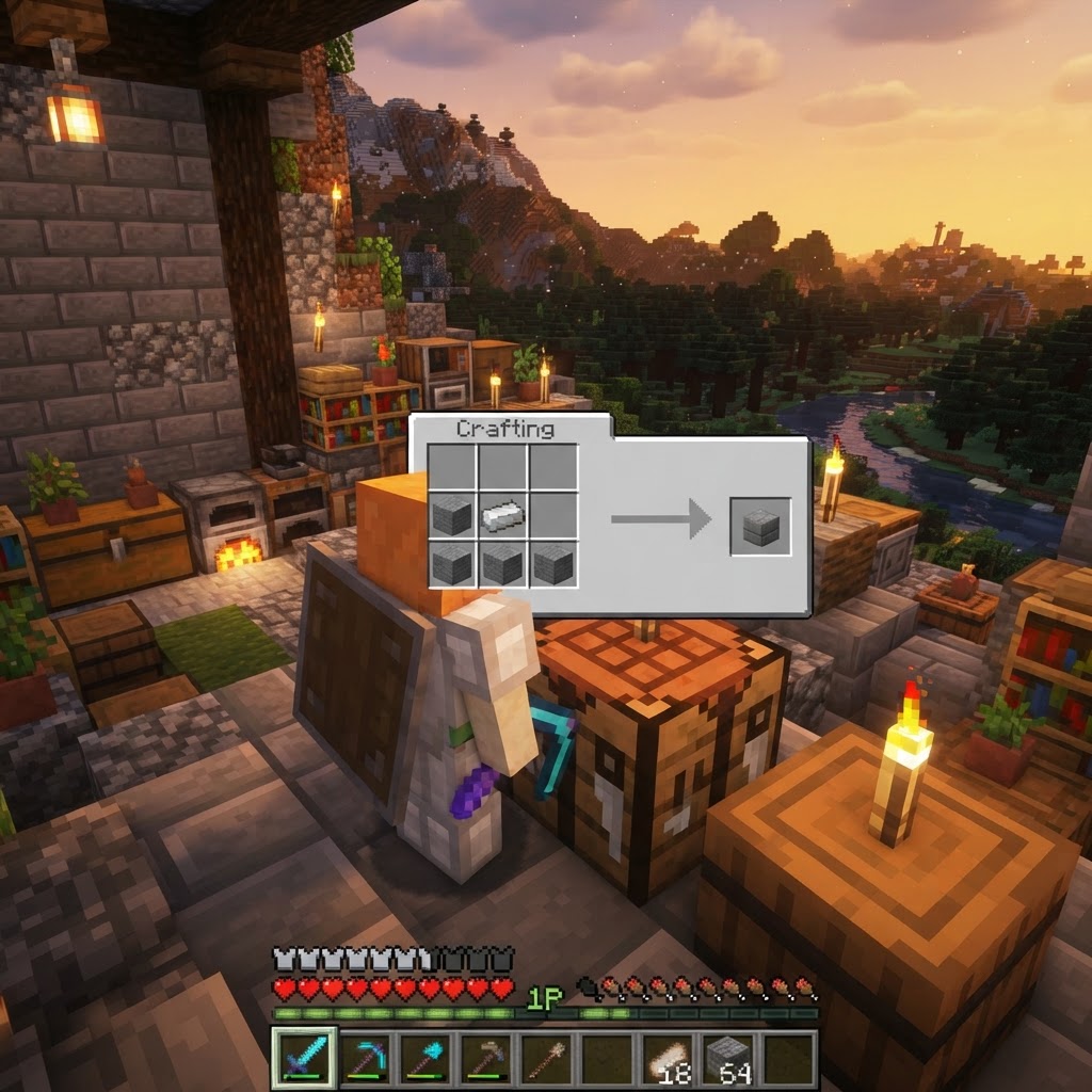 Minecraft Stonecutter: Complete Guide to Make & Master It