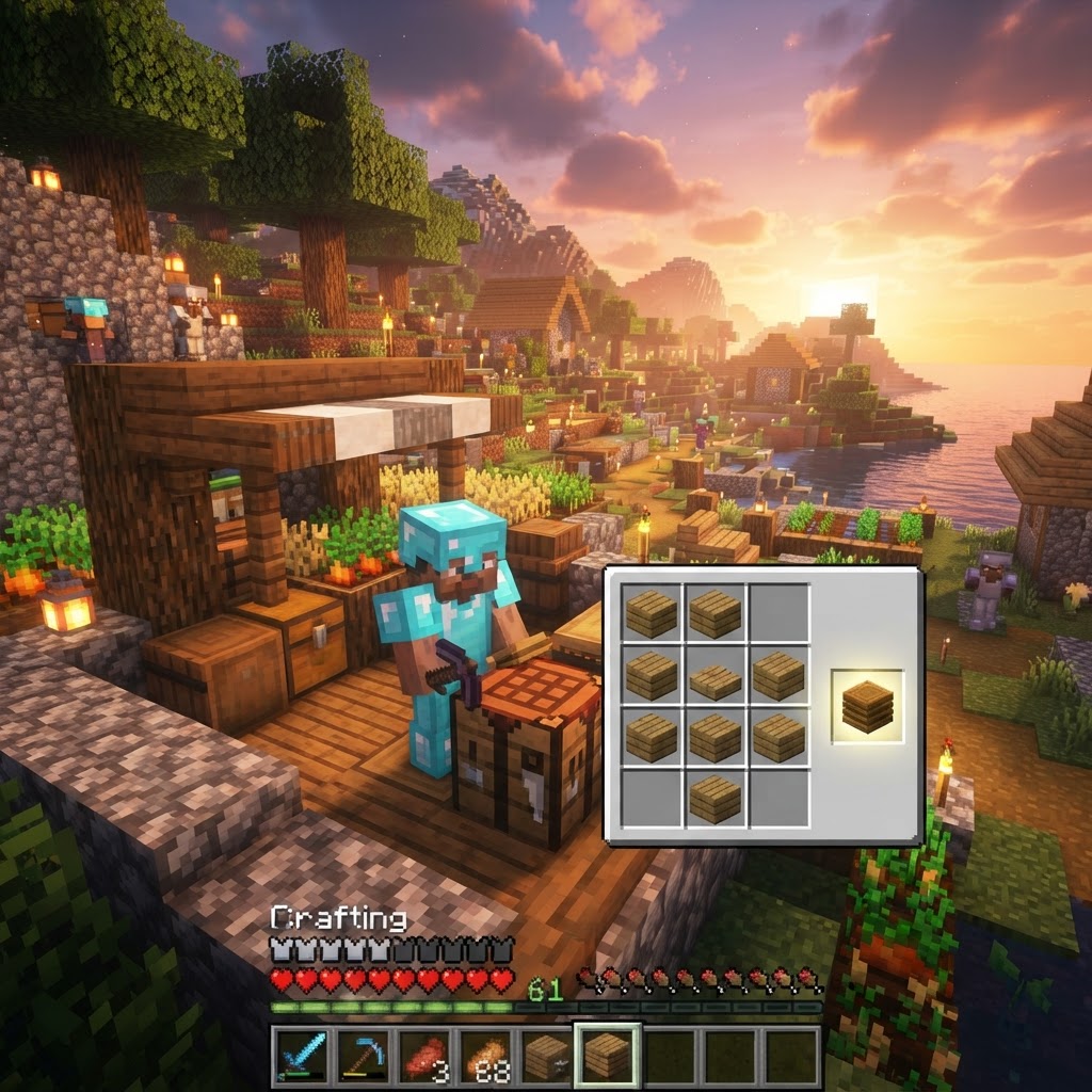 How to Make a Composter in Minecraft: Recipe & Uses