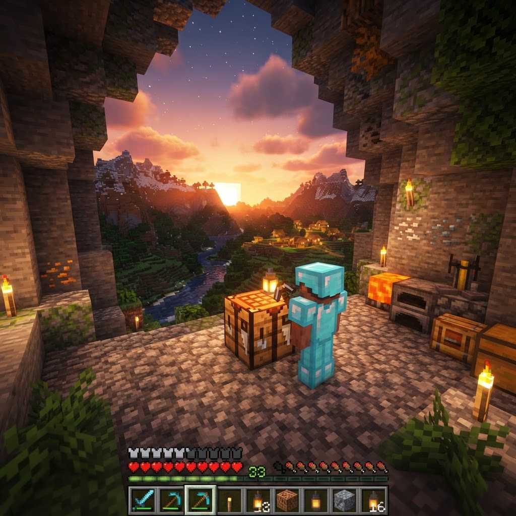 How to Make a Lantern in Minecraft: Recipe & Uses