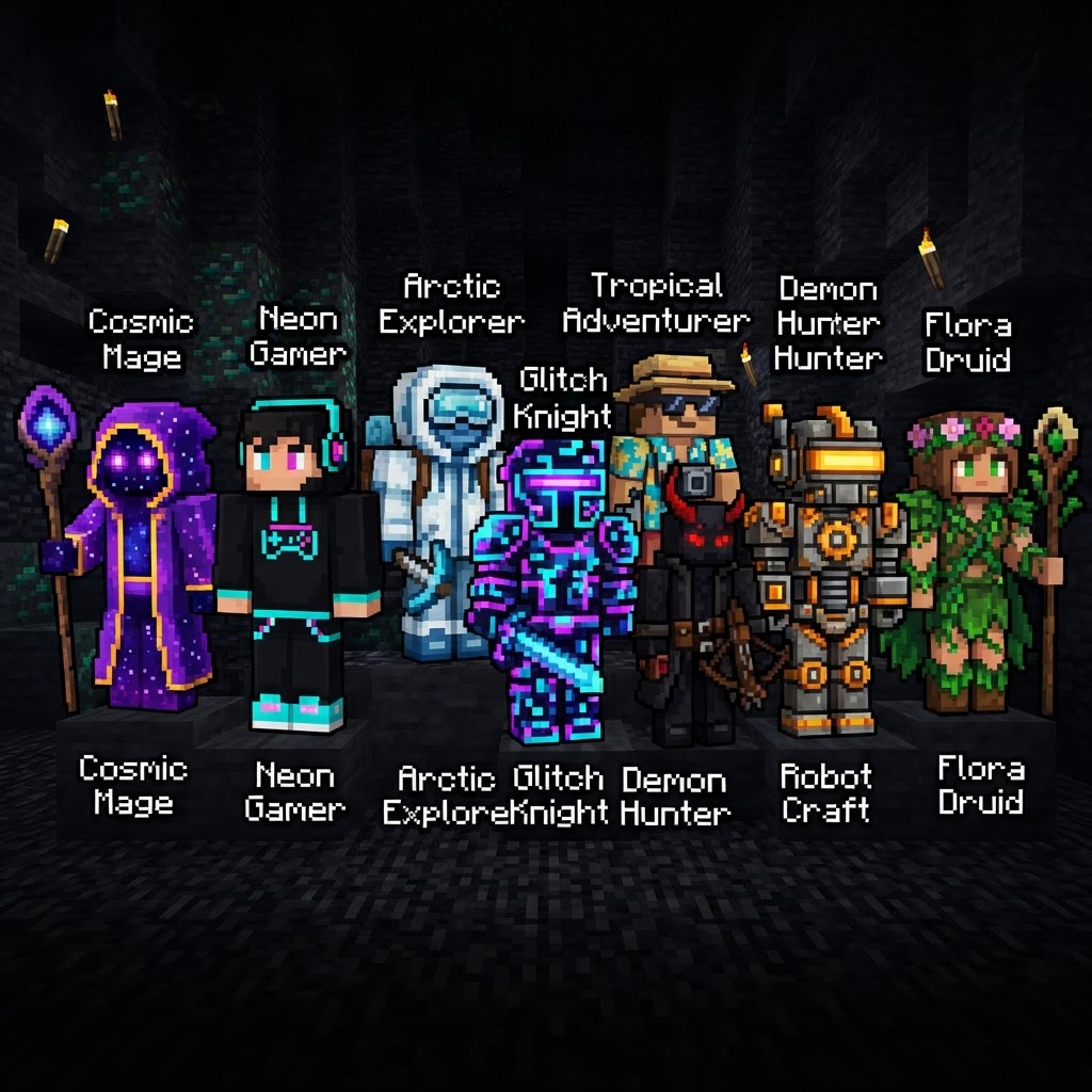 Trending Minecraft Skins 2026: How to Find & Use Them