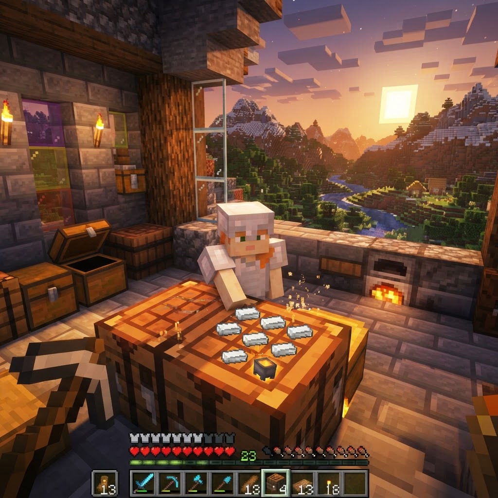 How to Make a Cauldron in Minecraft: Recipe & Uses