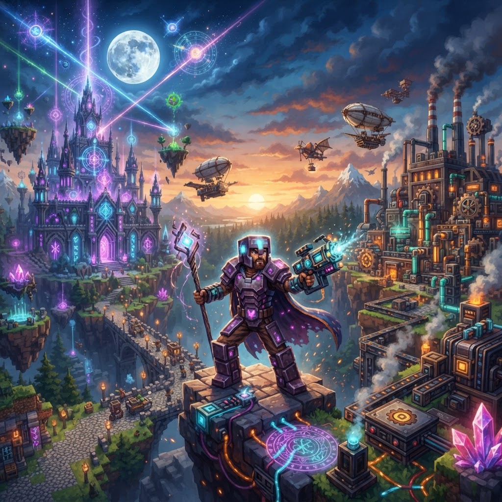 Explore VoxelDrift's Aetherfall Modpack — Guide & Tips