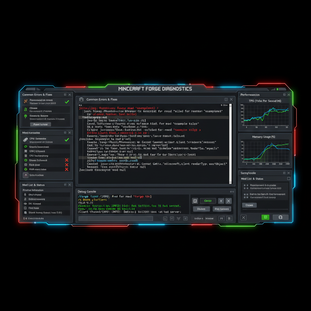 Minecraft Forge troubleshooting and issue resolution guide