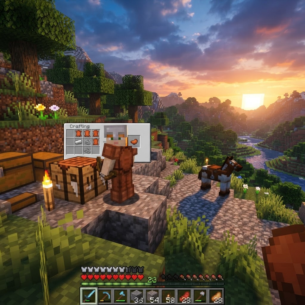 How to Make a Saddle in Minecraft: Easy Guide & Best Methods