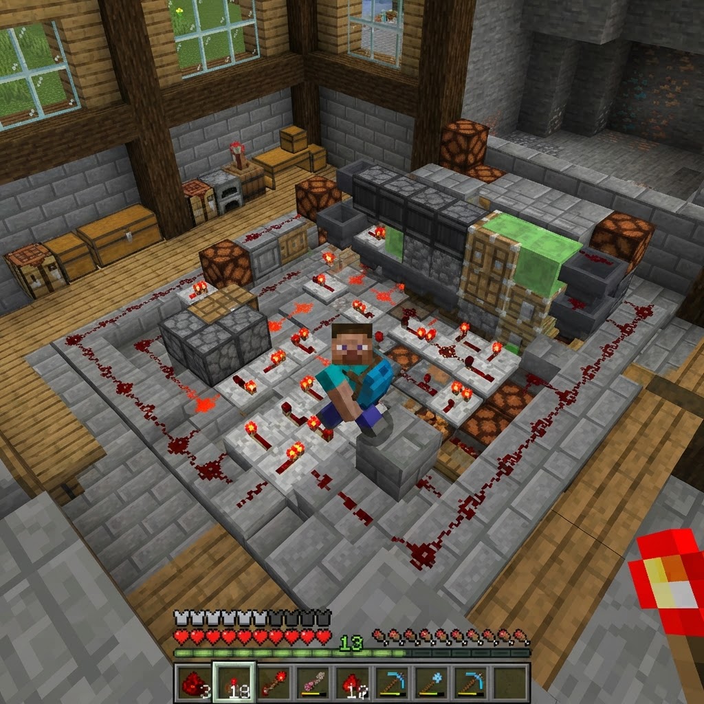 Ultimate Redstone Auto-Farm: Advanced Survival Crop System