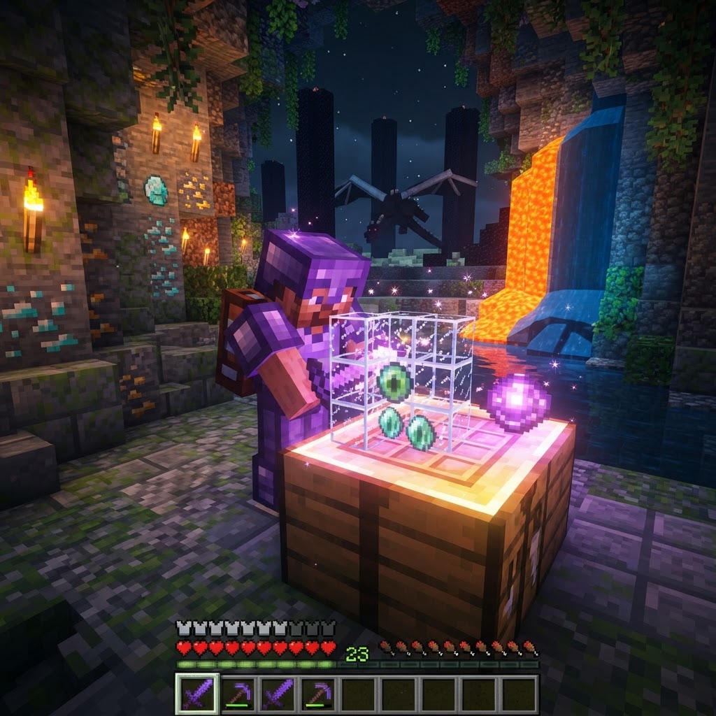 How to Make an End Crystal in Minecraft: Easy Recipe Guide