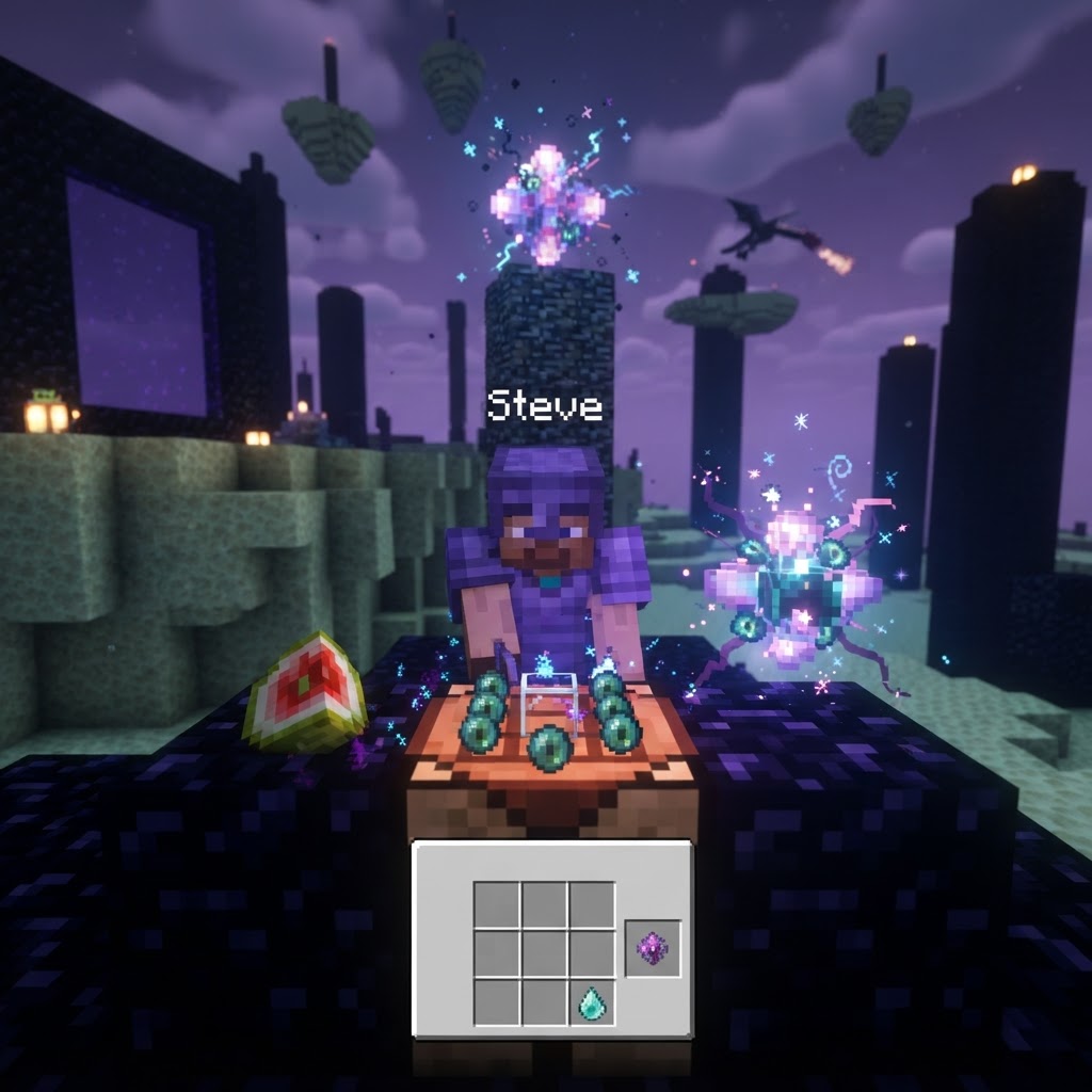 Make an End Crystal in Minecraft — Step-by-Step Guide