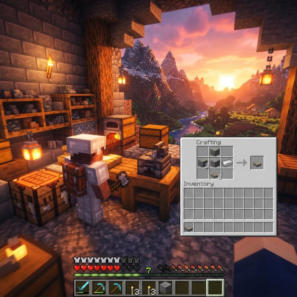 How to Make a Stonecutter in Minecraft: Easy Crafting Guide