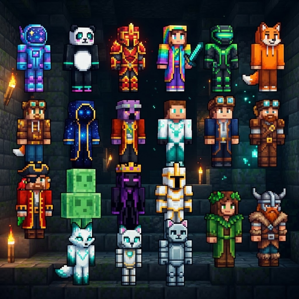 Trending Minecraft Skins in 2026: Find, Install & Use Them