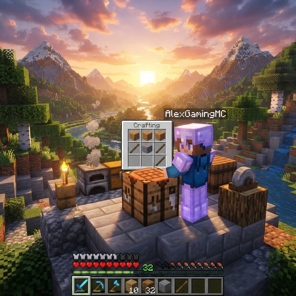 Make a Grindstone in Minecraft: Quick Crafting Guide