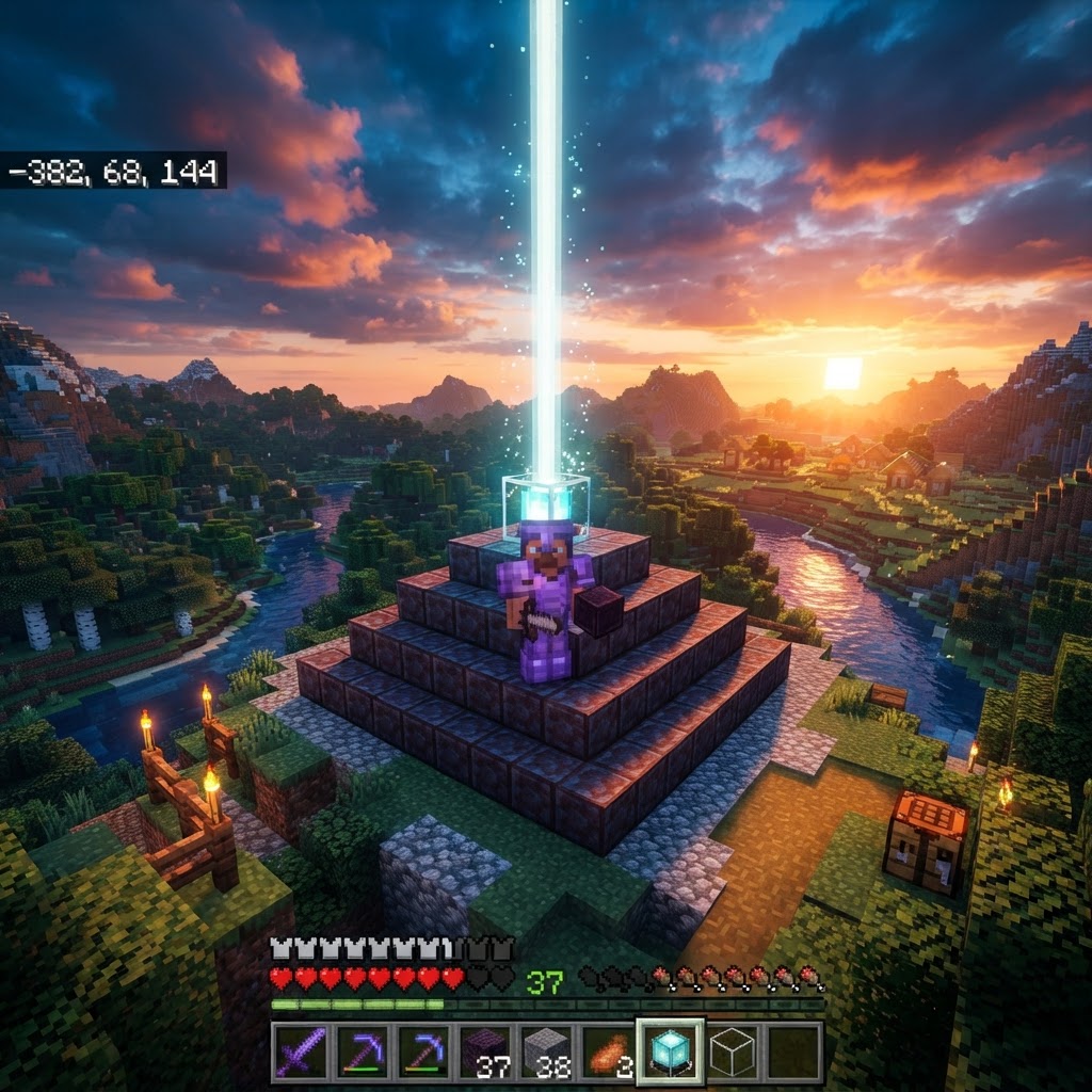 How to Make a Beacon in Minecraft: Materials, Crafting & Setup