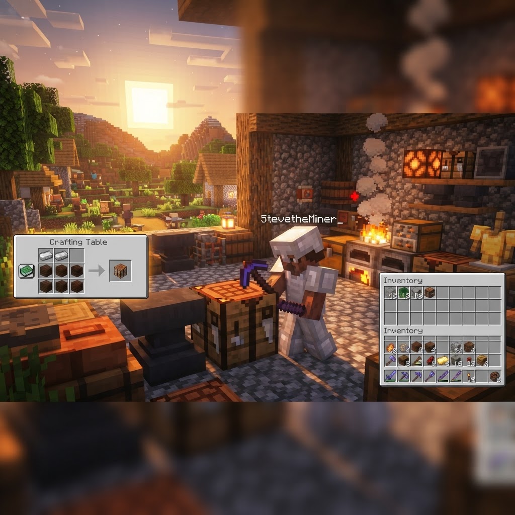 How to Make a Smithing Table in Minecraft: Easy Guide