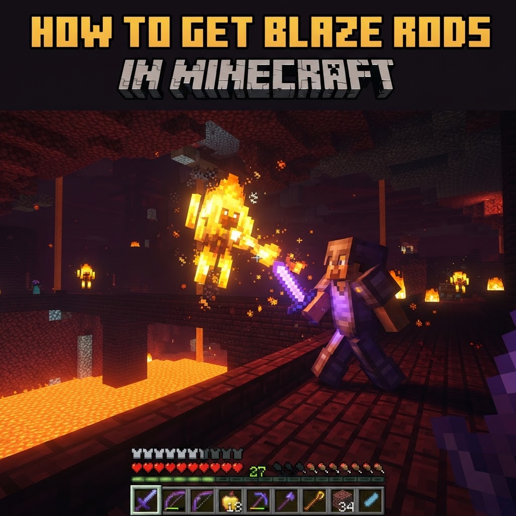 How to Get Blaze Rods in Minecraft: Best Methods & Tips
